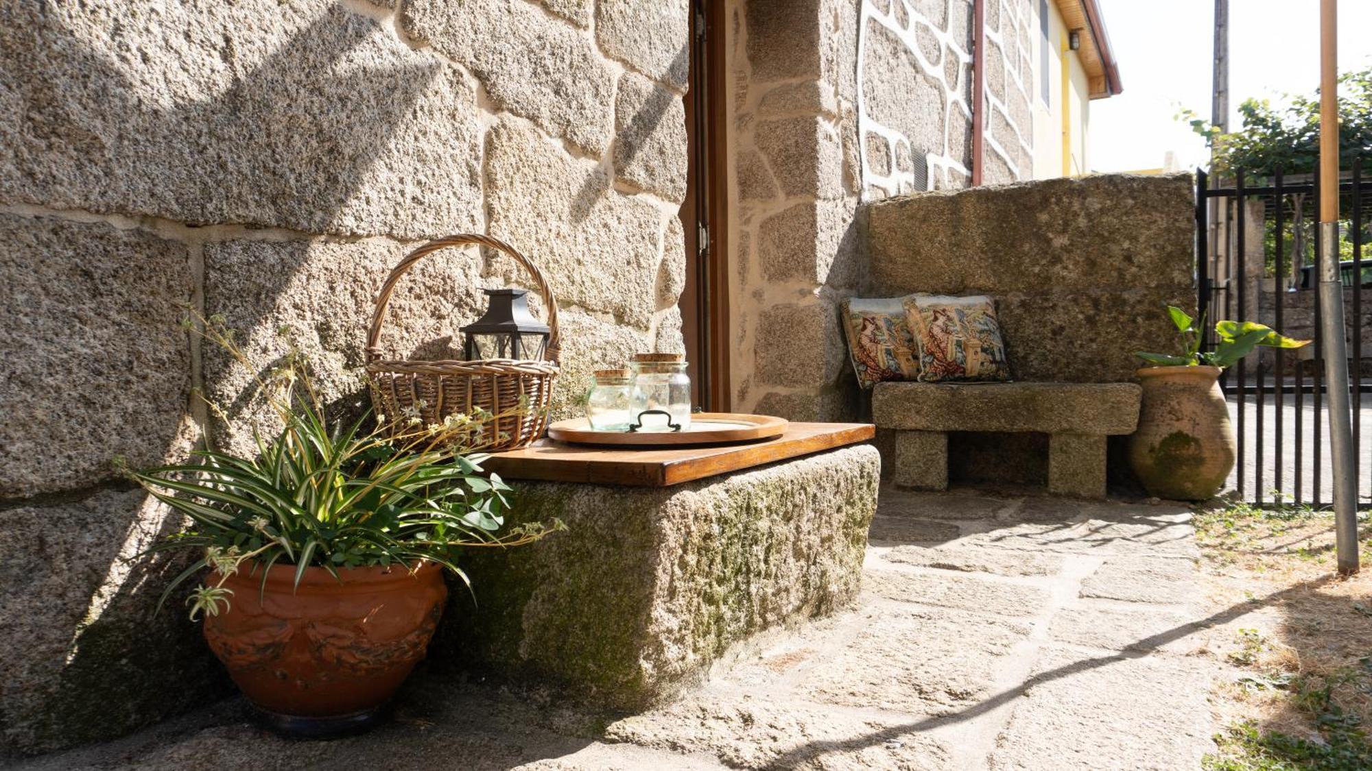 Casa La Trinidad - Ribeira Sacra Apartment Nogueira De Ramuin Ngoại thất bức ảnh